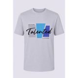 Trender Talented Baskı Süpreme Gri Erkek T-Shirt 226-07