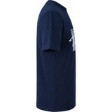 Trender Talented Baskı Süpreme Indigo Erkek T-Shirt 226-07 - İndigo - 2XL