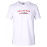 Trender To One Erkek O Yaka T-Shirt Zero Beyaz - M