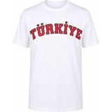 Trender Türkiye Baskılı Beyaz Erkek T-Shirt 26YSÖ8000001