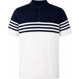 Trender Yarım Fermuarlı Lacivert Erkek Polo Yaka T-Shirt 17406 - XL