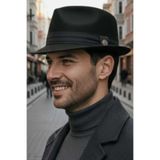 Trenderrs Erkek Premium Lüx Kaşe Jackson Fötr Şapka