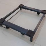 Trendesk Gri Beyaz Eşya Altlığı Tekerlekli Çamaşır Bulaşık Buzdolabı V.s Makinesi Altlığı