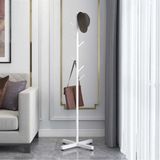 Trendesk Modern Metal Beyaz Ayaklı Askılık Elbise Askısı 165*30 Cm