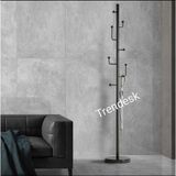 Trendesk Modern Metal Siyah Ayaklı Askılık Elbise Askısı 165*30 Cm 6003