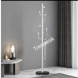 Trendesk Modern Metal Siyah Ayaklı Askılık Elbise Askısı 165*30 Cm