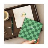 Trendexa 15X16 Spiralli Karton Kapak 2'li Kareli Not Defter Seti - Karo - Çok Renkli - Standart - Otomatik