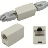Trendexa 2 Adet RJ45 Cat5 Cat6 Cat7 Cat8 Modem Ethernet Kablo Uzatıcısı, Dişi Dişi Birleştirici Ara Aparat (2) - Çok Renkli