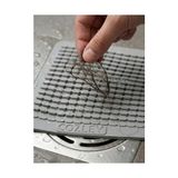 Trendexa 3'lü Kokulu Süzgeçli Banyo, Mutfak, Lavabo Gider Kapatıcı Kapak Mat Silikon Lavabo ve Yer Gider Kapatıcı Süzgeç - Kötü Koku Giderici Banyo ve Mutfak Gider Kapağı, Saç ve Atık Süzücü, Gri Renk - Çok Renkli