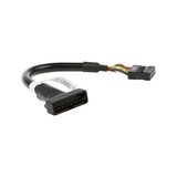 Trendexa AL-4584 9 Pin USB 2.0 Dişi - 19 Pin USB 3.0 Erkek Çevirici Dönüştürücü Adaptör Kablosu - Çok Renkli