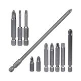 Trendexa Bits Uç Seti Vidalama Uçları Düz Yıldız Torx 50 Mm, 11 Parça - Çok Renkli