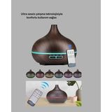 Trendexa BN01 Uçucu Yağ Uyumlu Renkli LED Işıklı Nemlendirici - Çok Renkli