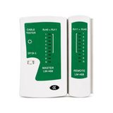 Trendexa Cat5 Cat6 Cat7 Cat8 Lan Ethernet Kablo Tester, Adsl Telefon ve Internet Kablosu Kontrol Cihazı, 9V Pil ile Çalışır, LED Göstergeli Network Test Aleti, Primex PX-8070 RJ45 RJ11 - 10 cm
