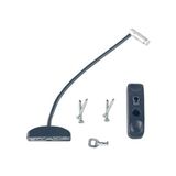 Trendexa Çelik Halatlı Kablolu Pvc Pencere Emniyet Çocuk Güvenlik Kilidi Deaks (1, Antrasit Gri) - 10 x 10 cm - Renkli