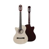 Trendexa CG-396NT Solak Natural Renk Klasik Gitar Full Set, Sap Ayarlı 4/4 Yetişkin Boy - Çok Renkli