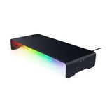 Trendexa Chroma Rgb 4 Yönlü Usb-C Hub'lı Alüminyum Monitör Standı, 50 cm x 21 cm x 7.85 Cm, 20 Kg, Siyah - Çok Renkli