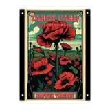 Trendexa Çiçek Versiyonlu Tarot Kartı Boyama Kitabı - Çok Renkli