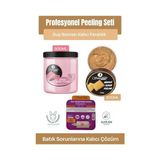Trendexa Çilek Bacak Batık Peelingi, Sakız Aromalı, 800G Bisküvi Peeling, 200 G, E Vitamini Içermez