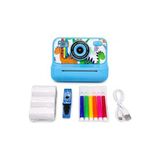 Trendexa Çocuklar Için Mini Dijital Fotoğraf Makinesi Termal Çıktı Alan, 2.4 Inç IPS Ekran, Anında Baskı, Mp3 Oynatıcı, Oyun ve Video, 3 Yaş ve Üzeri - Çok Renkli