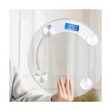 Trendexa Dijital Baskül Banyo Oval Cam Tartı Temperli Cam 180 kg Kapasiteli - Çok Renkli