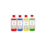 Trendexa Dünya Magnet Kandillo 4'lü Set, Sarı Kırmızı Mavi Yeşil, Kandil Yağı, Kokusuz, 4X250 Ml, Iç Mekan Gaz Lambası - Çok Renkli - 1