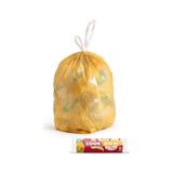 Trendexa Ekonomik Büzgülü Kokulu Büyük Boy Çöp Torbası, Kavun, 65 x 70 Cm, 1 x 10 Adet