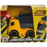 Trendexa ER-242 Fast Wheels Inşaat Araçları Damperli Kamyon -Erdem Oyuncak - 10 cm
