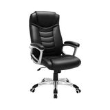 Trendexa Ergonomik Dayanıklı Siyah Ofis Koltuğu, Yüksekliği Ayarlanabilir Döner Sandalye OBG21B 52X53X122 cm - Çok Renkli