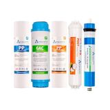 Trendexa Filtre, Ihlas Aura Cebilon Compact 101 Mc Su Arıtma Cihazı 5'li Seti (Silver ve Platinum Uyumlu Değildir) - Çok Renkli