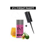 Trendexa Hair Wax Stick 75 G For Kids + Profesyonel Topuz Krepe Şiş Tarak 3043 2'li Set - Çok Renkli