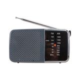 Trendexa HT-258 Taşınabilir Am/fm Radyo Küçük Boy Cep Radyosu Pilli Radyo K-258 Knstar - Çok Renkli
