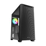 Trendexa Kasa Mıd Tower Psusuz 2xfan M30 Rgb Black - 1000 W