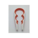 Trendexa Kavanoz Kapağı Açacağı; 21X10 Cm, Ölçülü Kapak Açıcı, Ekru - Çok Renkli