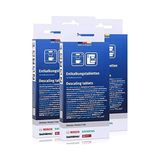Trendexa Kireç Çözücü Tabletler 3 Adet, 2 In 1 Calc + Protect, Bosch Siemens Neff Gaggenau Için, 4"lü Paket
