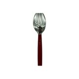 Trendexa Paslanmaz Çelik Salata Maşası, Gümüş Kırmızı, Bpa Free, 1 Adet - Çok Renkli - 10 cm