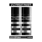 Trendexa Saç Dolgunlaştırıcı Keratin Fibers Siyah Topik Saç Tozu 50 G X2