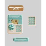 Trendexa SAM51 Müzikli Işıklı Kumbara Su Yeşili - Çok Renkli - 10 x 10 cm