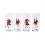 Trendexa Şen Şakrak, Rakı Bardağı 4'lü Set - 10 x 10 cm