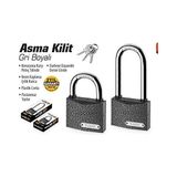 Trendexa SGS1321 Asma Kilit Gri Boyali, 25 mm - Çok Renkli