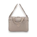 Trendexa Unisex Klinkır Vizon Renkli, Suya Dayanıklı, Laptop Bölmeli Çapraz Askılı Evrak ve Laptop Çantası - 10 x 10 cm - Çok Renkli