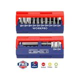 Trendexa WP221062 13 Parça Manyetik Cr-V Vidalama Bits Uç Seti - Çok Renkli