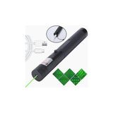Trendexa Yeşil Lazer Pointer; Pilli Anahtar Emniyetli, Yüksek Güçlü Lazer Işaretleme, USB Şarjlı - Çok Renkli
