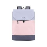 Trendexa Zen Eco MCE-1302 Sırt Çantası - Macbook Çantası, Hırsızlığa Karşı Koruma, Küçük, Mini, 13-14 Inç Laptop, Günlük ve Iş Kullanımı, Şık Tasarım, Üniversite ve Okul Için, Pembe Gri - 10 x 10 cm - Çok Renkli