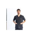 Trendform DOKTOR HEMŞİRE DİŞ HEKİMİ SAĞLIKÇI NÖBET V YAKA FORMA ÜST CEKET SİYAH ERKEK