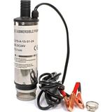 Trendhane 24 Volt Mazot Yağ Aktarma Pompası, Dc Mini Dalgıç Pompa Süzgeçli 51 mm Dış Çap