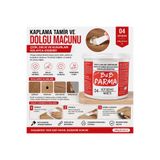 Trendhane B&B Farma Kaplama Tamir ve Dolgu Macunu 230 Gr | Süt Beyaz Ahşap Tamir Macunu | Çizik, Delik ve Çatl