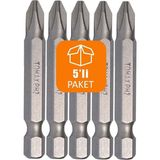 Trendhane Yıldız Bits Vida Sıkma Uç 50MM 5 Adet Ph2