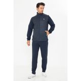 TRENDHİLL Erkek Tam Fermuarlı Eşofman Takımı Lacivert 5753-L