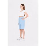 Trendhill Kadın Pamuklu Kapri Bebe MAVISI-7003 - 2XL