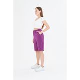 TRENDHİLL Kadın Pamuklu Kapri Mor -M 7003